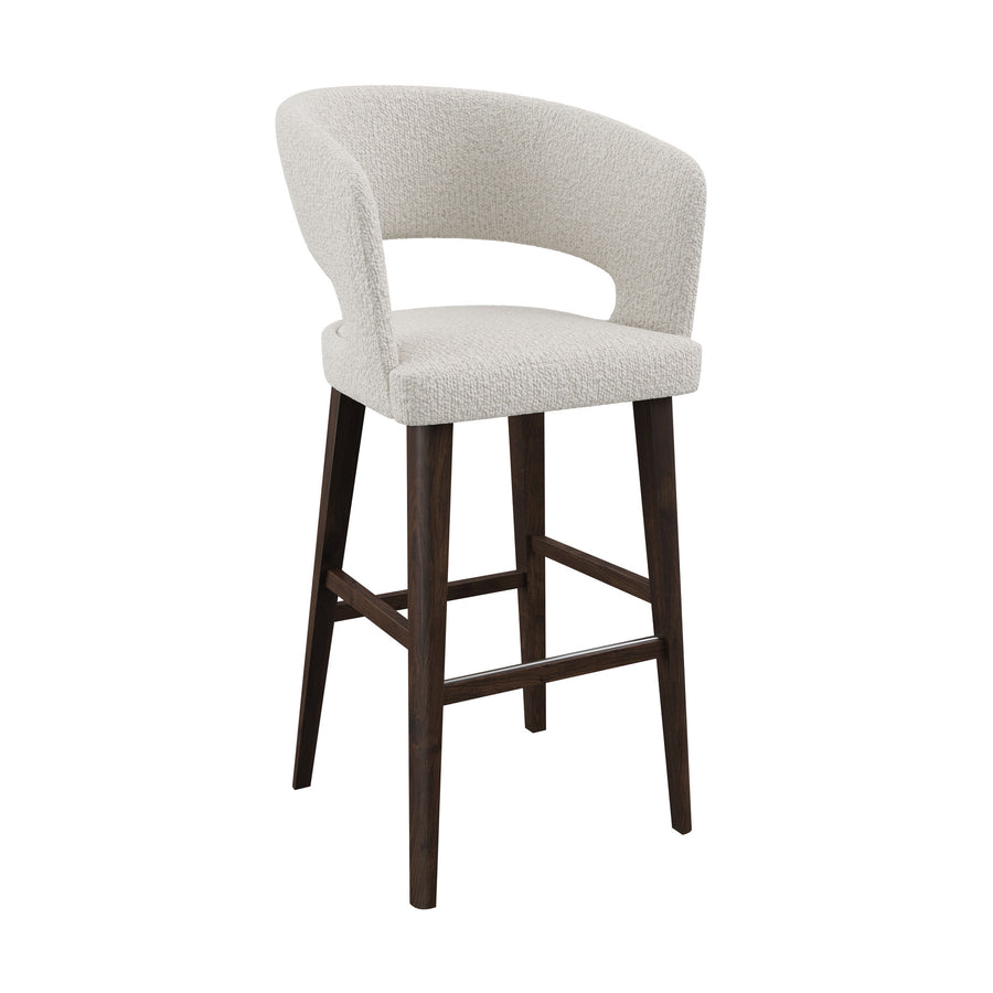 Dôme Deco BETA Barstuhl high in Creme – Designstuhl für elegante Essbereiche