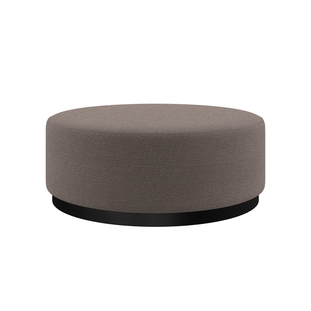 Dôme Deco LIAM Hocker in Creme – Designhocker für moderne Wohnräume