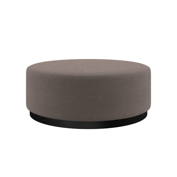 Dôme Deco LIAM Hocker in Creme – Designhocker für moderne Wohnräume