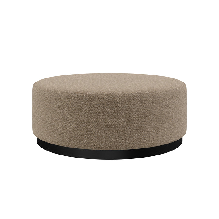 Dôme Deco LIAM Hocker in Creme – Designhocker für moderne Wohnräume