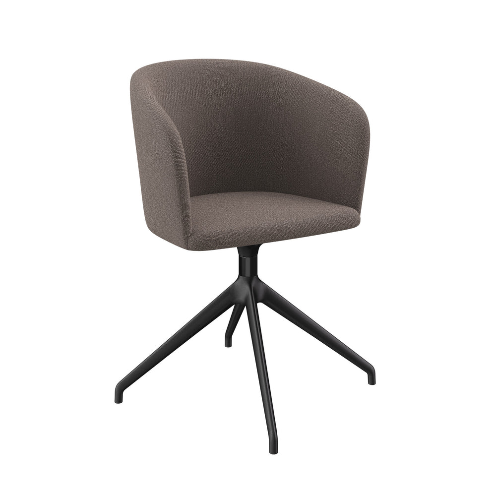 Dôme Deco RATIO Drehsessel in Creme – moderner Drehsessel mit Loungekomfort