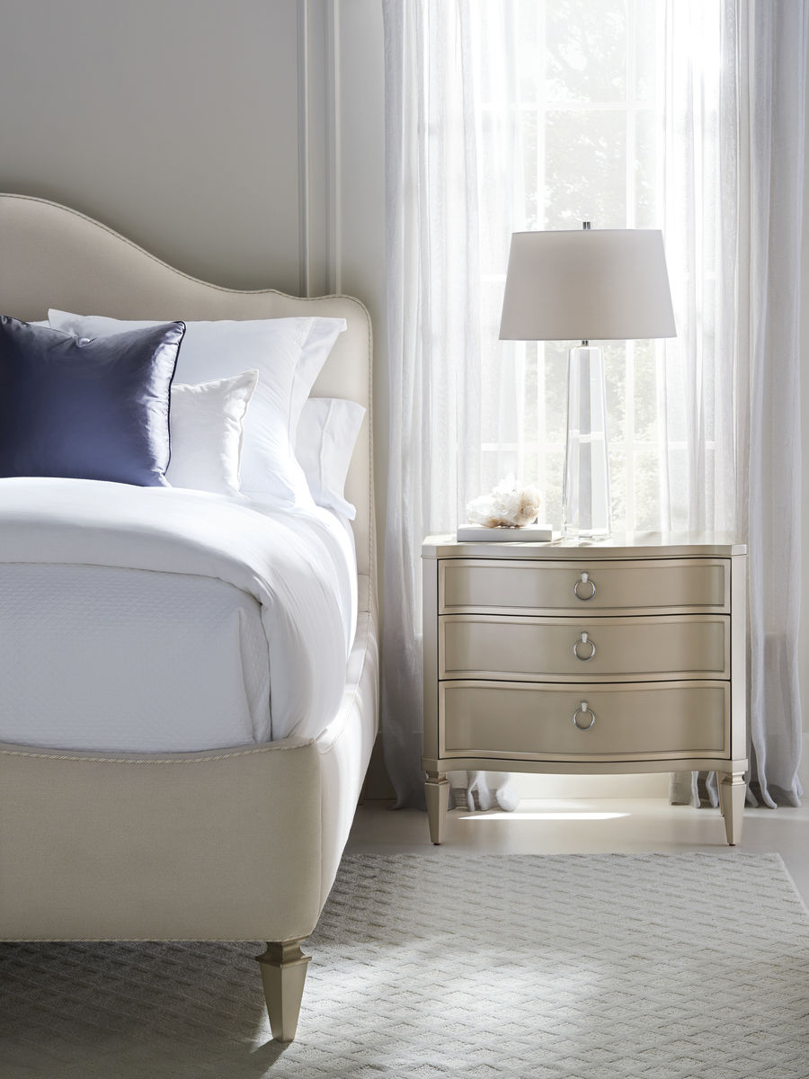 Caracole A Night In Paris Bed Queen with Mattress and Slat CLA-017-105 by Instylior