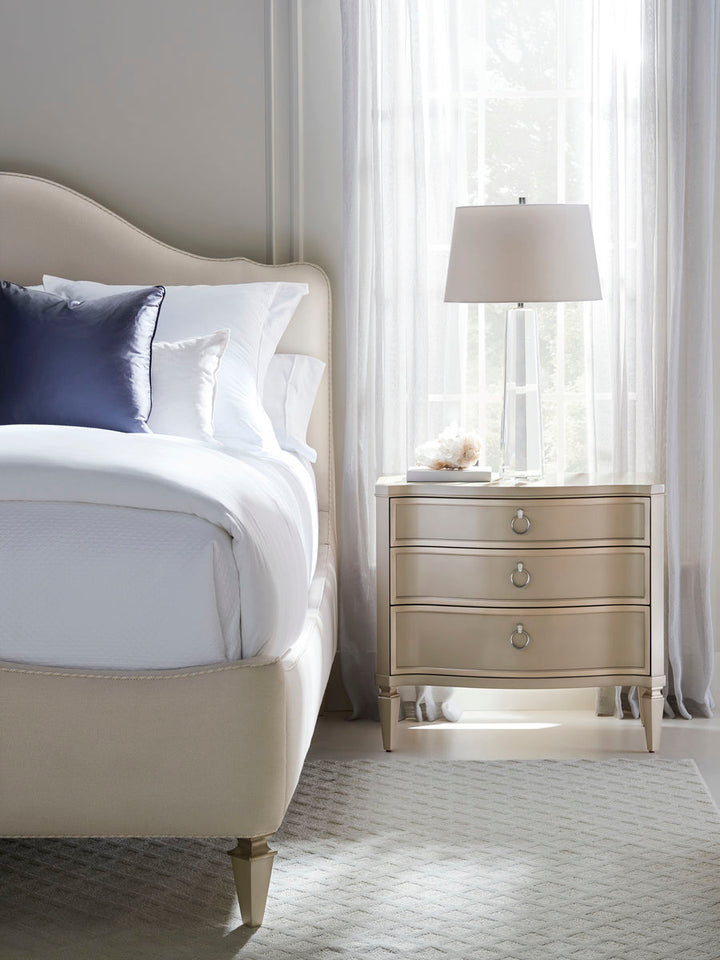 Caracole A Night In Paris Bed Queen with Mattress and Slat CLA-017-105 by Instylior