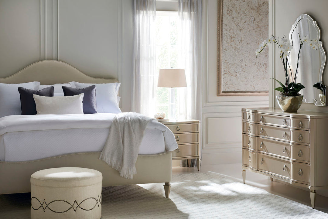 Caracole A Night In Paris Bed Queen with Mattress and Slat CLA-017-105 by Instylior