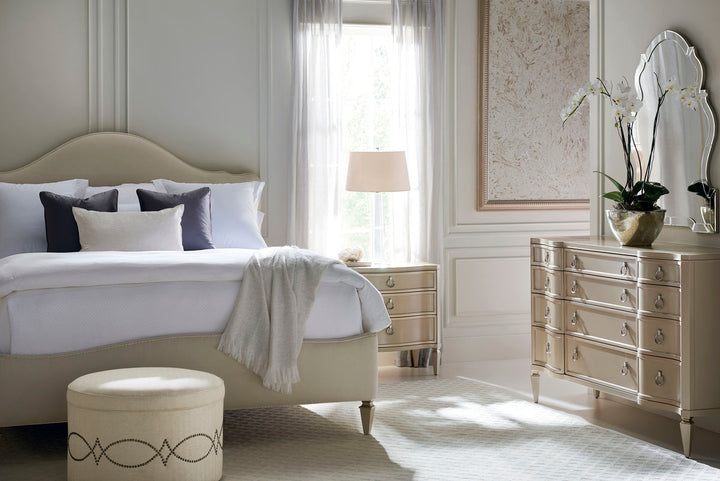 Caracole A Night In Paris Bed Queen with Mattress and Slat CLA-017-105 by Instylior