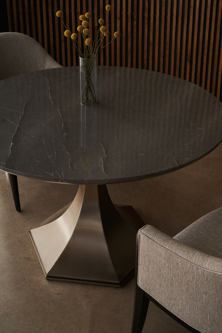 Caracole Top Brass Dining Table CLA-422-201 from Instylior