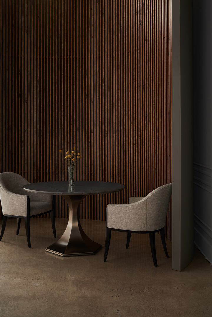 Caracole Top Brass Dining Table CLA-422-201 from Instylior