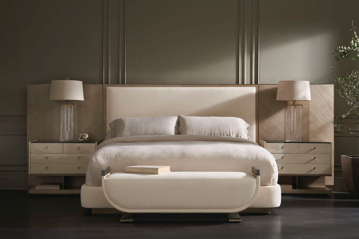 Caracole bed bench upholstered bench CLA-423-081 from Instylior
