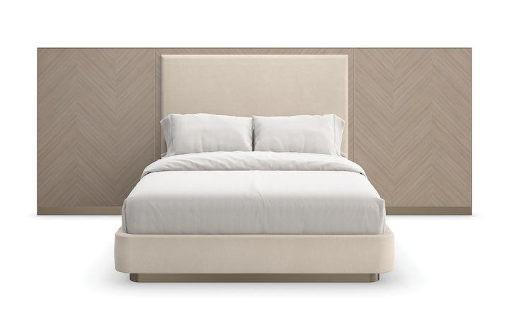 Caracole Bett mit Seitenflügeln Queensize CLA-423-102 von Instylior