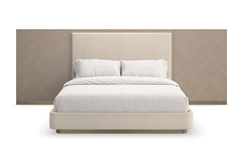 Caracole Bett mit Seitenflügeln Kingsize CLA-423-122 von Instylior