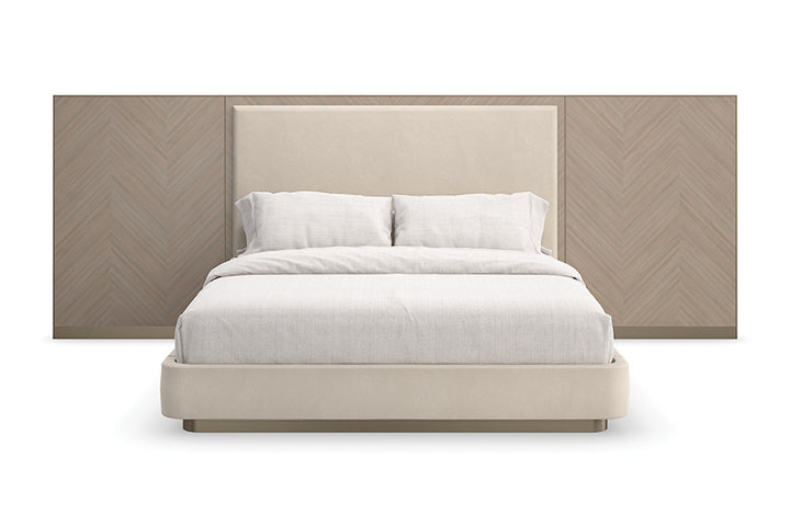 Caracole Bett mit Seitenflügeln Kingsize CLA-423-122 von Instylior