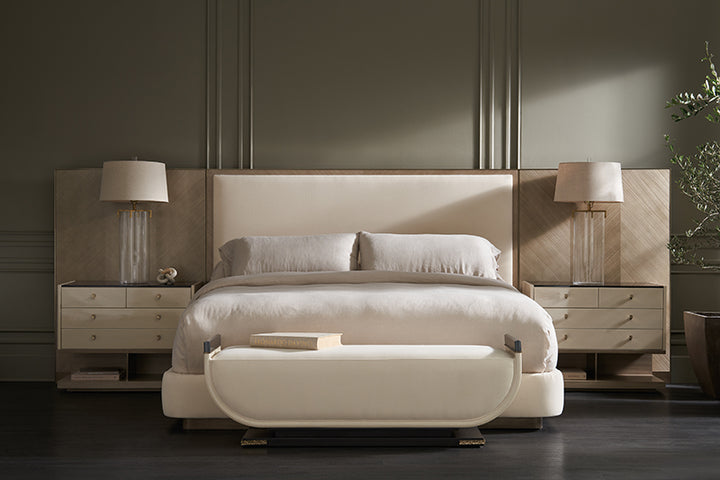 Caracole Bett mit Seitenflügeln Kingsize CLA-423-122 von Instylior