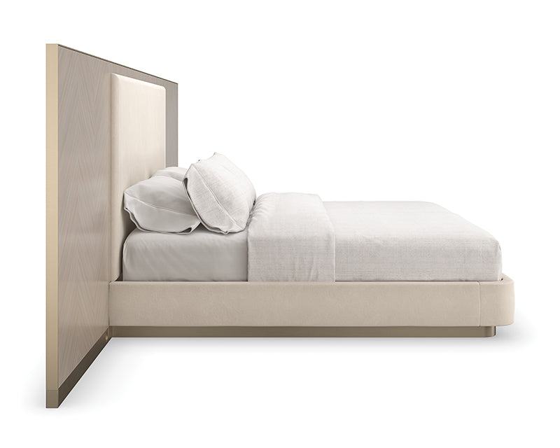 Caracole Bett mit Seitenflügeln Kingsize CLA-423-122 von Instylior