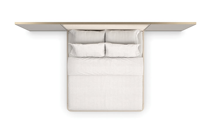 Caracole Bett mit Seitenflügeln Kingsize CLA-423-122 von Instylior