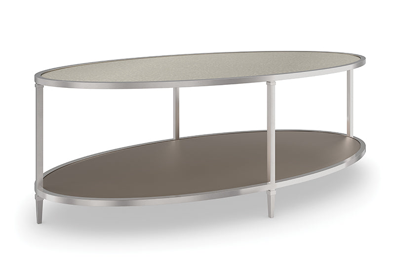 Caracole  Shimmer Oval Couchtisch  CLA-423-409 von instylior