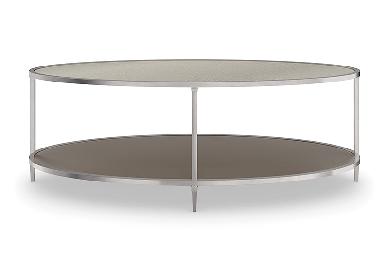 Caracole  Shimmer Oval Couchtisch  CLA-423-409 von instylior
