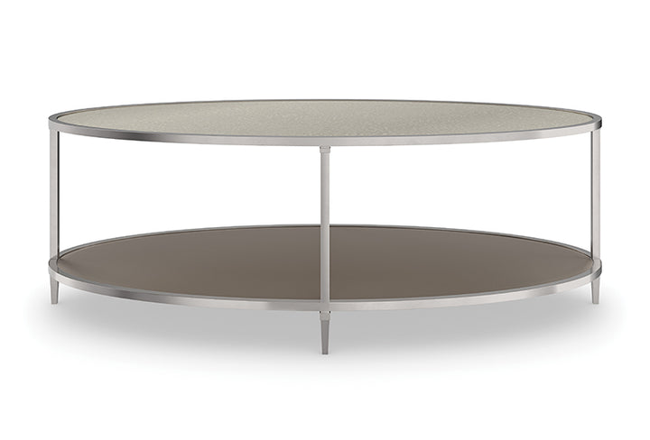Caracole  Shimmer Oval Couchtisch  CLA-423-409 von instylior