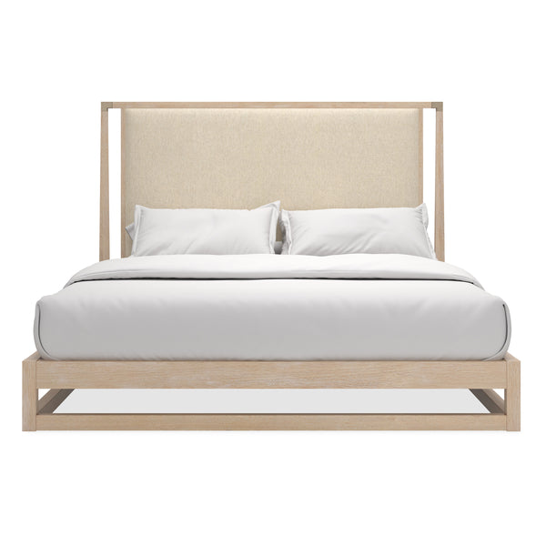 Caracole  Pinstripe Light Bett Kingsize CLA-424-122 von instylior