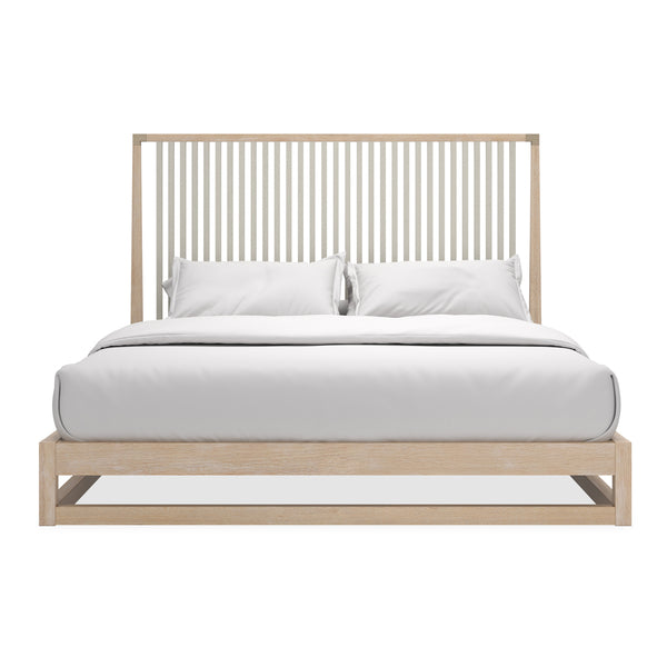 Caracole  Pinstripe Slatted Light Bett Kingsize CLA-424-126 von instylior