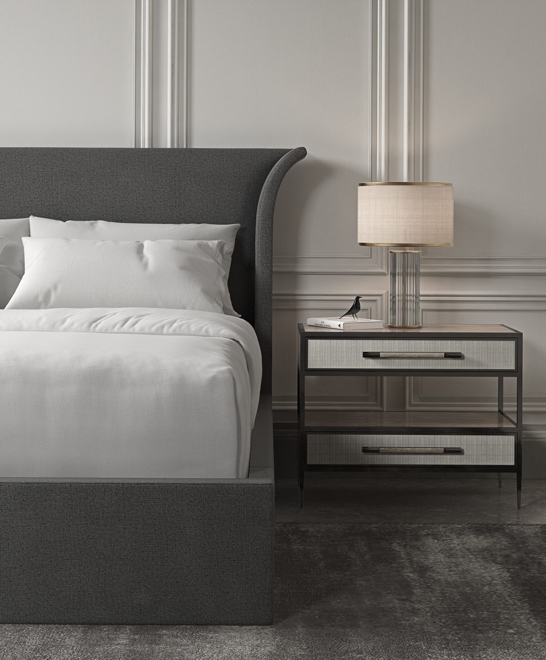 Caracole  Beauty Sleep Bett Queensize CLA-5423-101-A von instylior