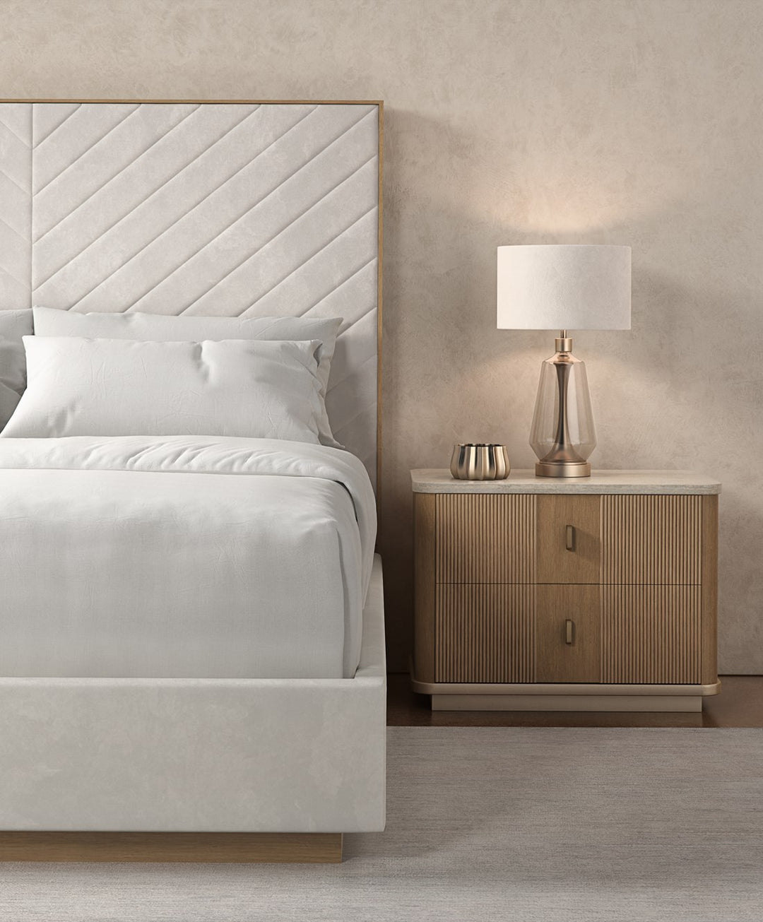 Caracole  Meet U In The Middle Bett Queensize CLA-5423-102-C von instylior
