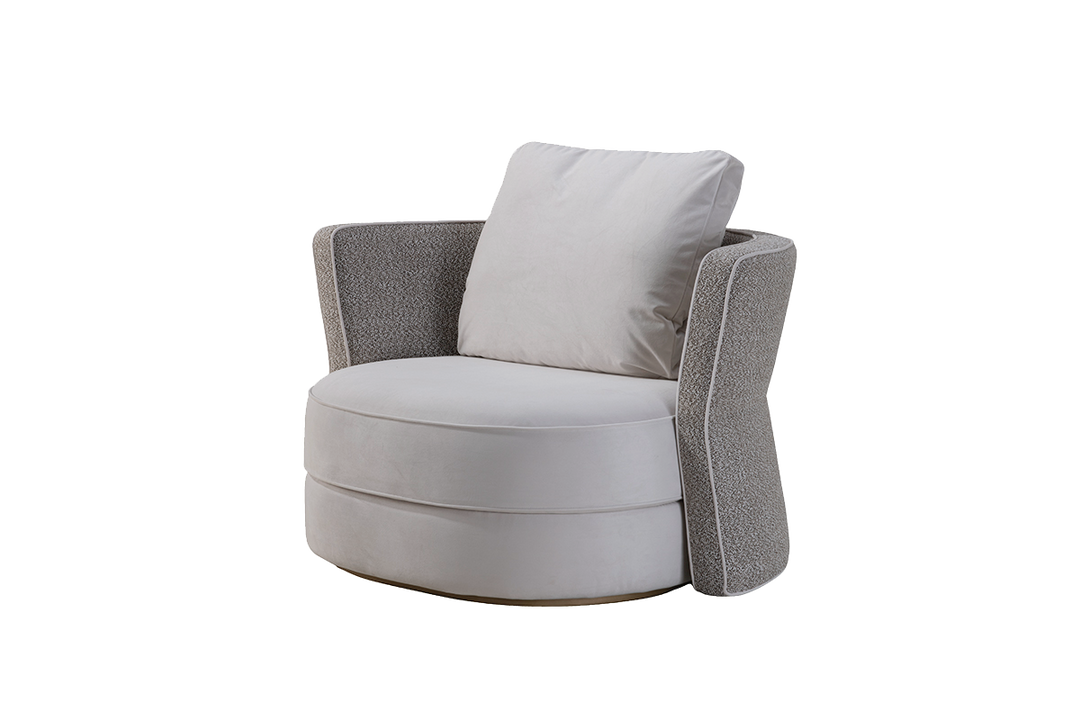Casa Magna CLEO Loveseat – 126 × 91 × 75 cm – Ansicht 3