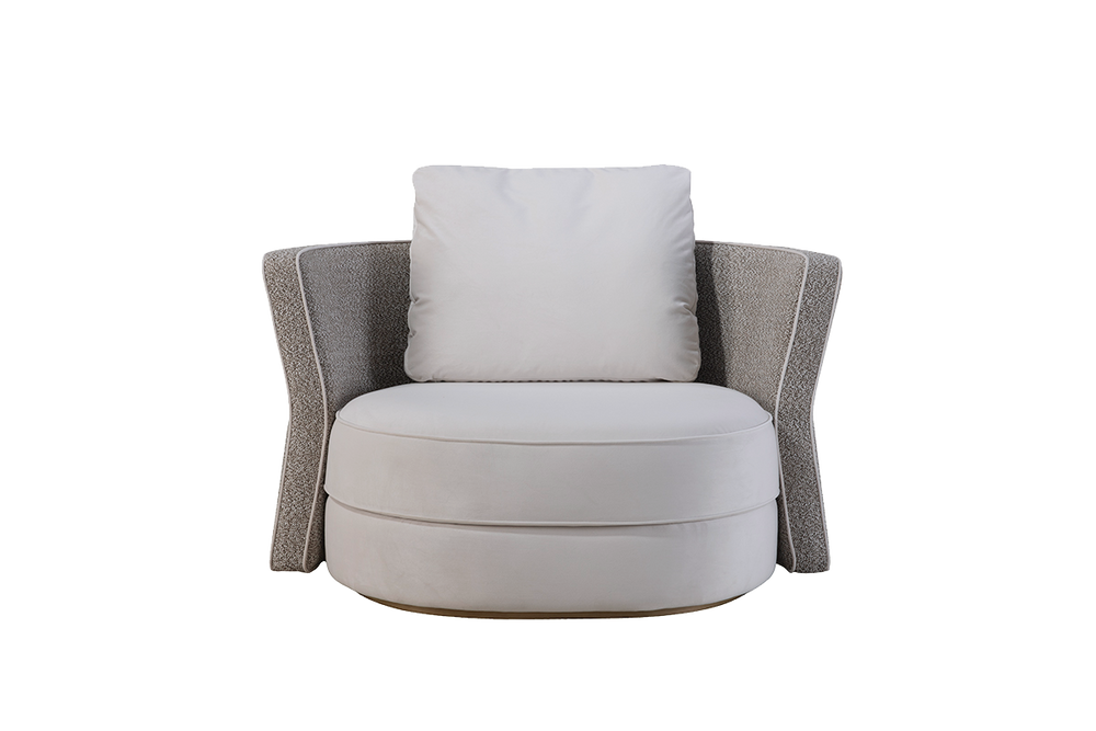 Casa Magna CLEO Loveseat – 126 × 91 × 75 cm – Ansicht 2
