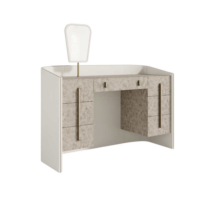Casa Magna CORALINA Schminktisch – 136 × 49 × 129 cm – Ansicht 4