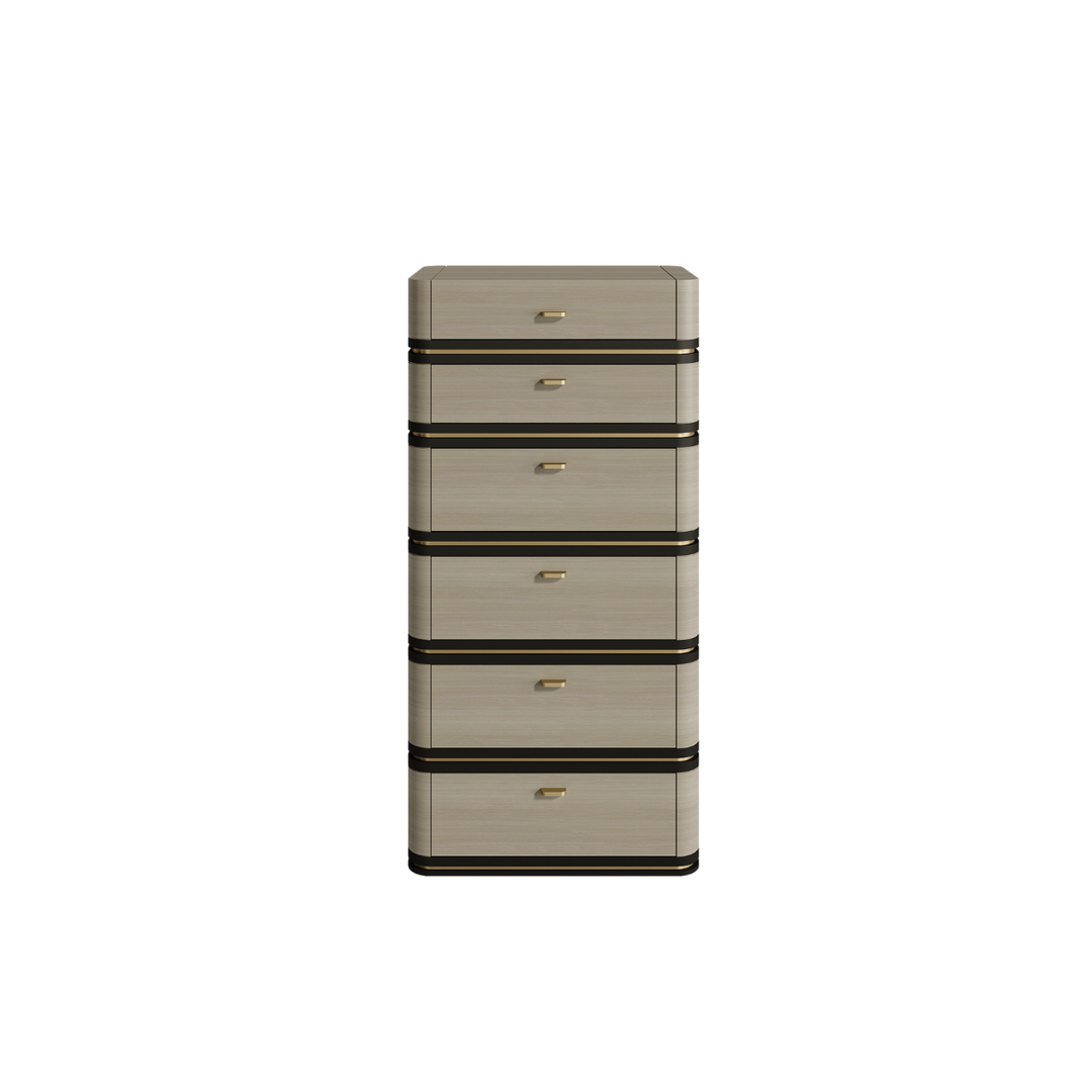 Casa Magna CRIS Hochkommode – 60 × 45 × 121 cm – Ansicht 3