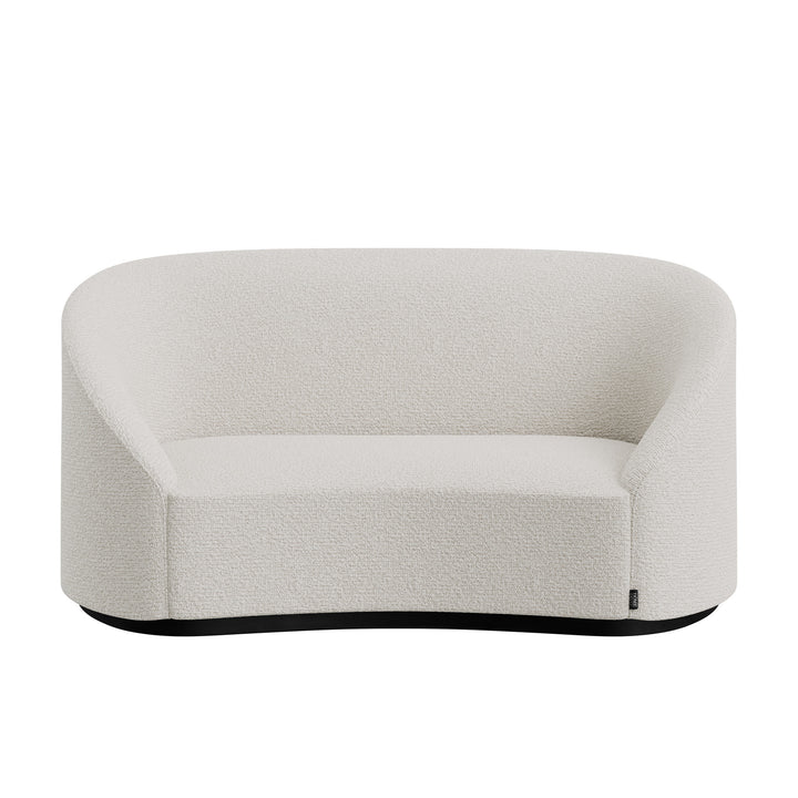 Dôme Deco CURVE Sofa in Creme, 200 cm – Designsofa im modernen Dôme-Deco-Stil