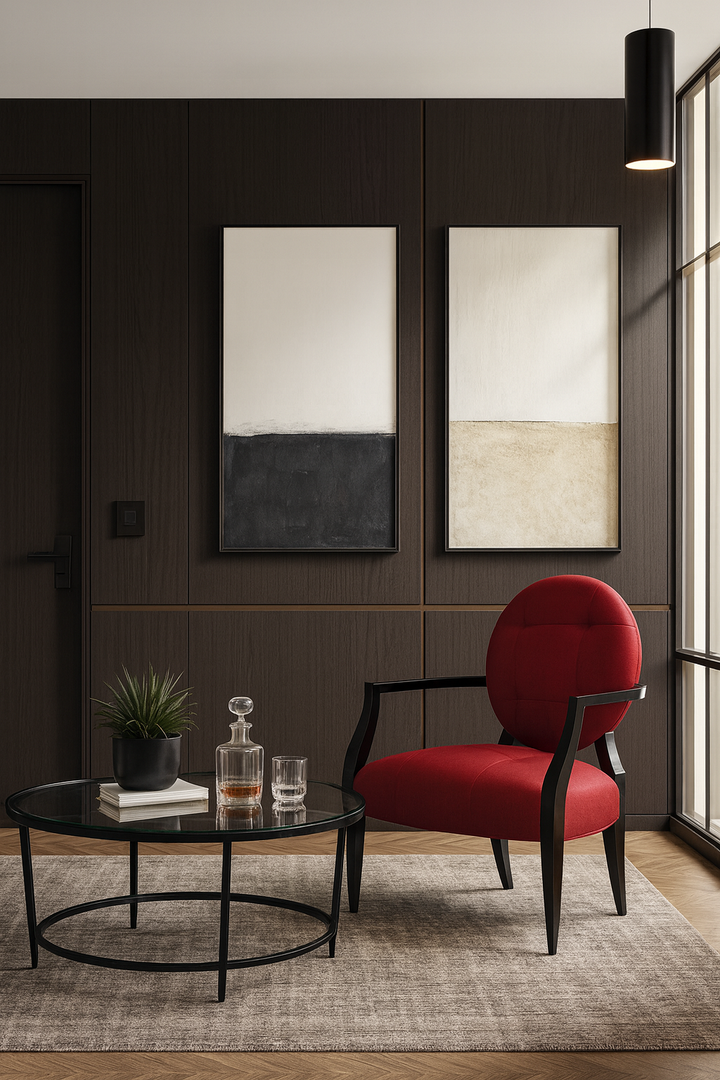 Christopher Guy eleganter Sessel  60-0048  von Instylior