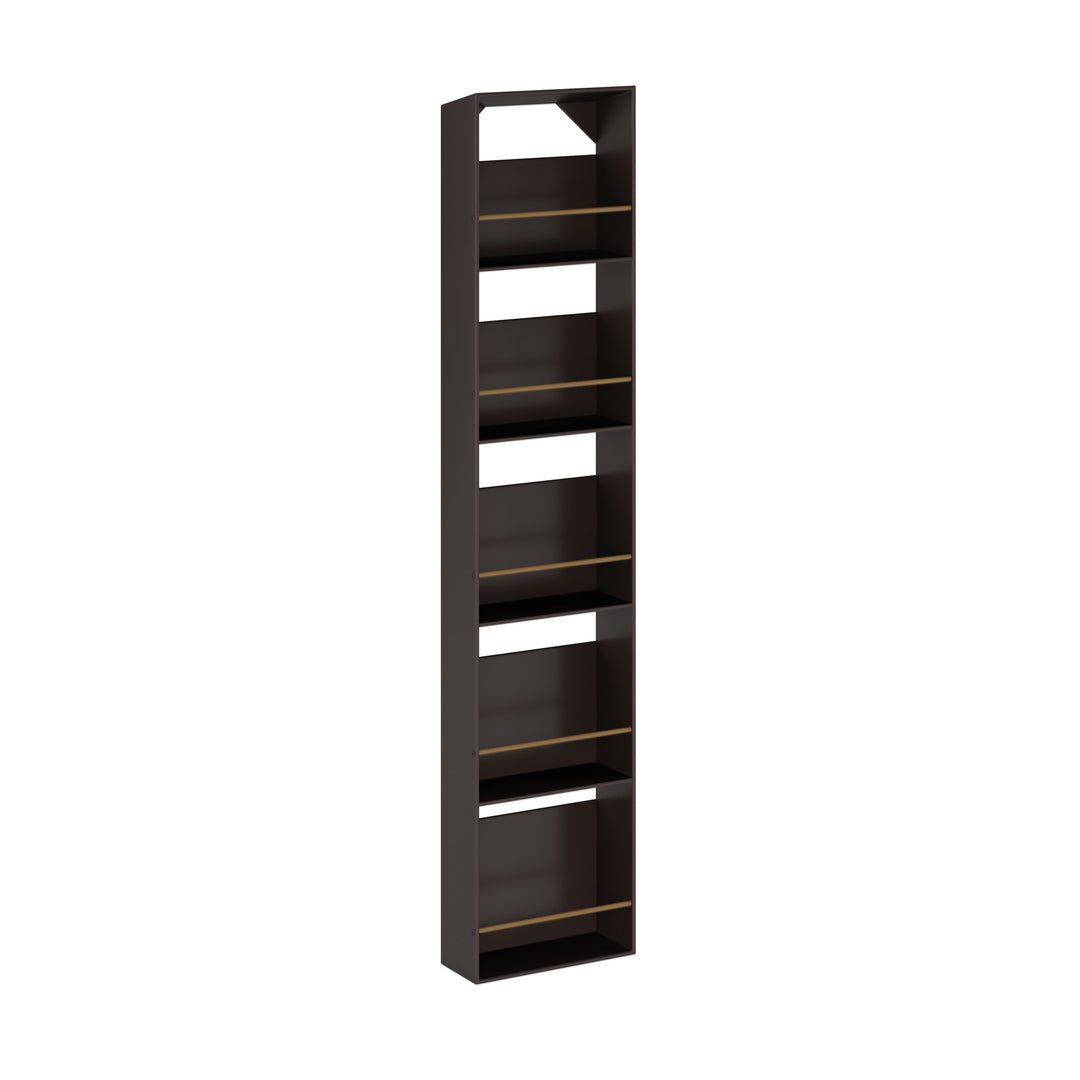 Dôme Deco POST Zeitschriftenständer in Grau – Design-Wohnaccessoire im modernen Dôme-Deco-Stil