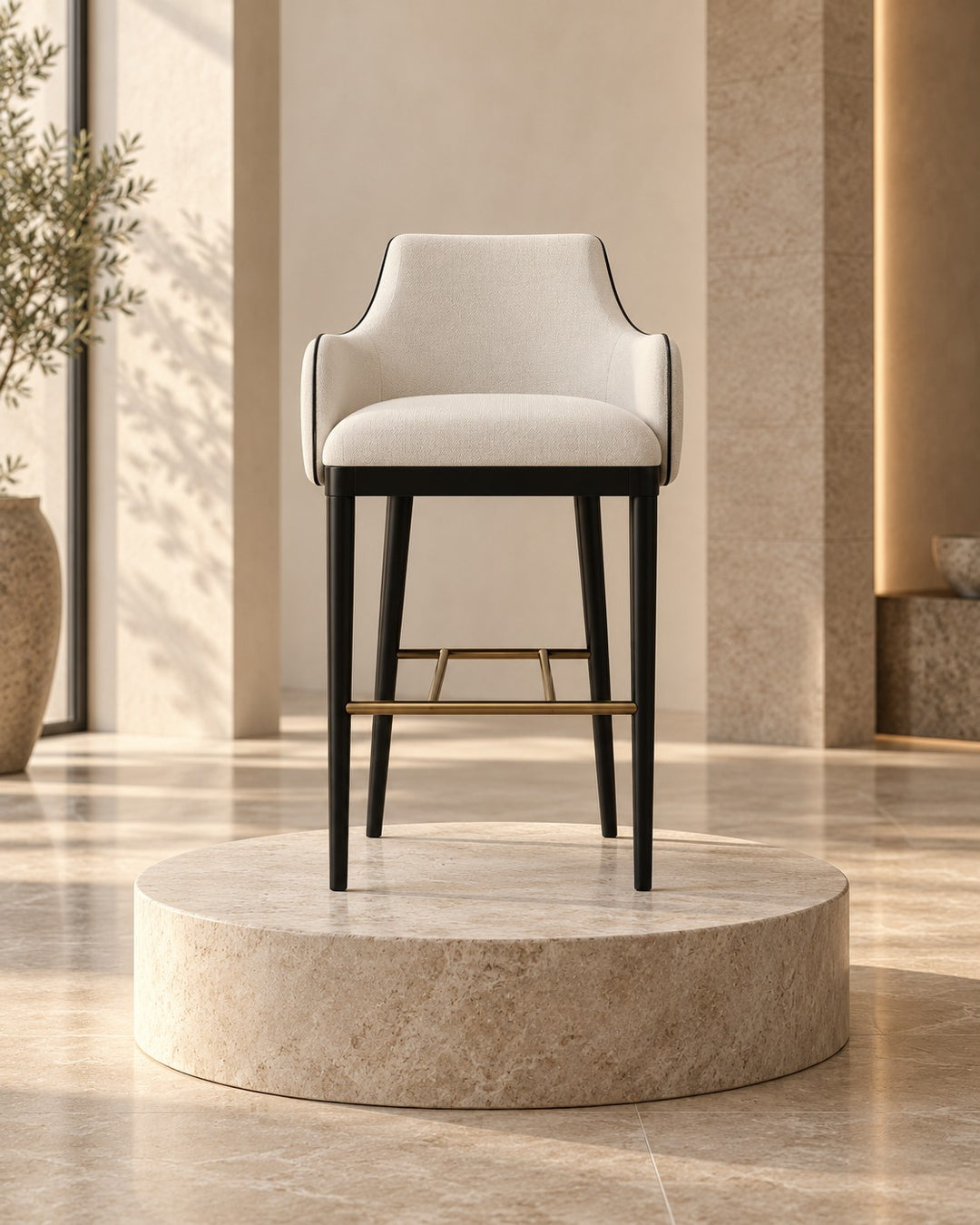 Casa Magna DUMAS Bar Stool – 60 × 53 × 106 cm