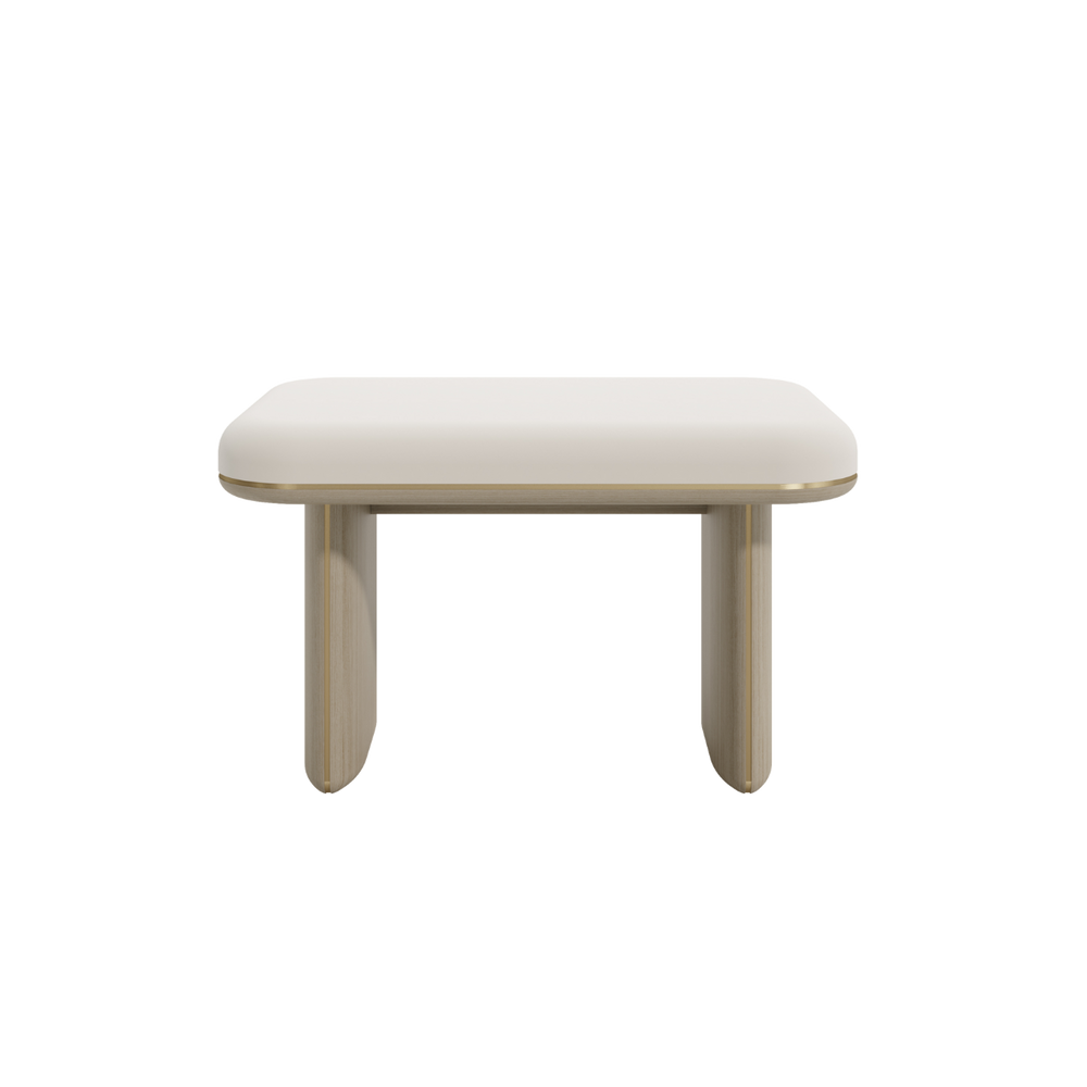 Casa Magna ELYSIAN Polsterhocker – 70 × 45 × 42 cm – Ansicht 2