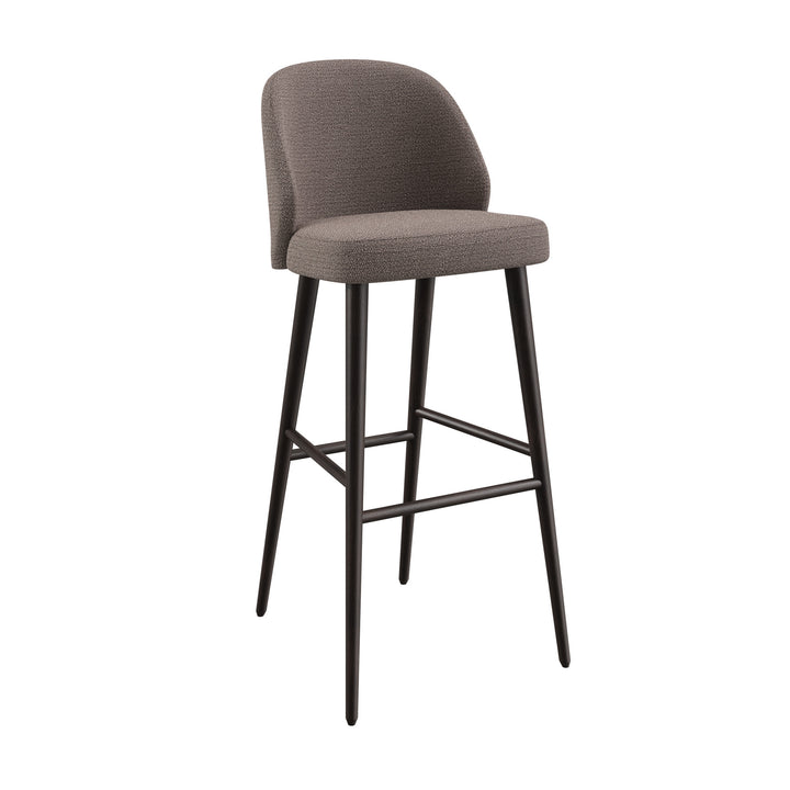 Dôme Deco VERGE Barstuhl high in Creme – Designstuhl für elegante Essbereiche