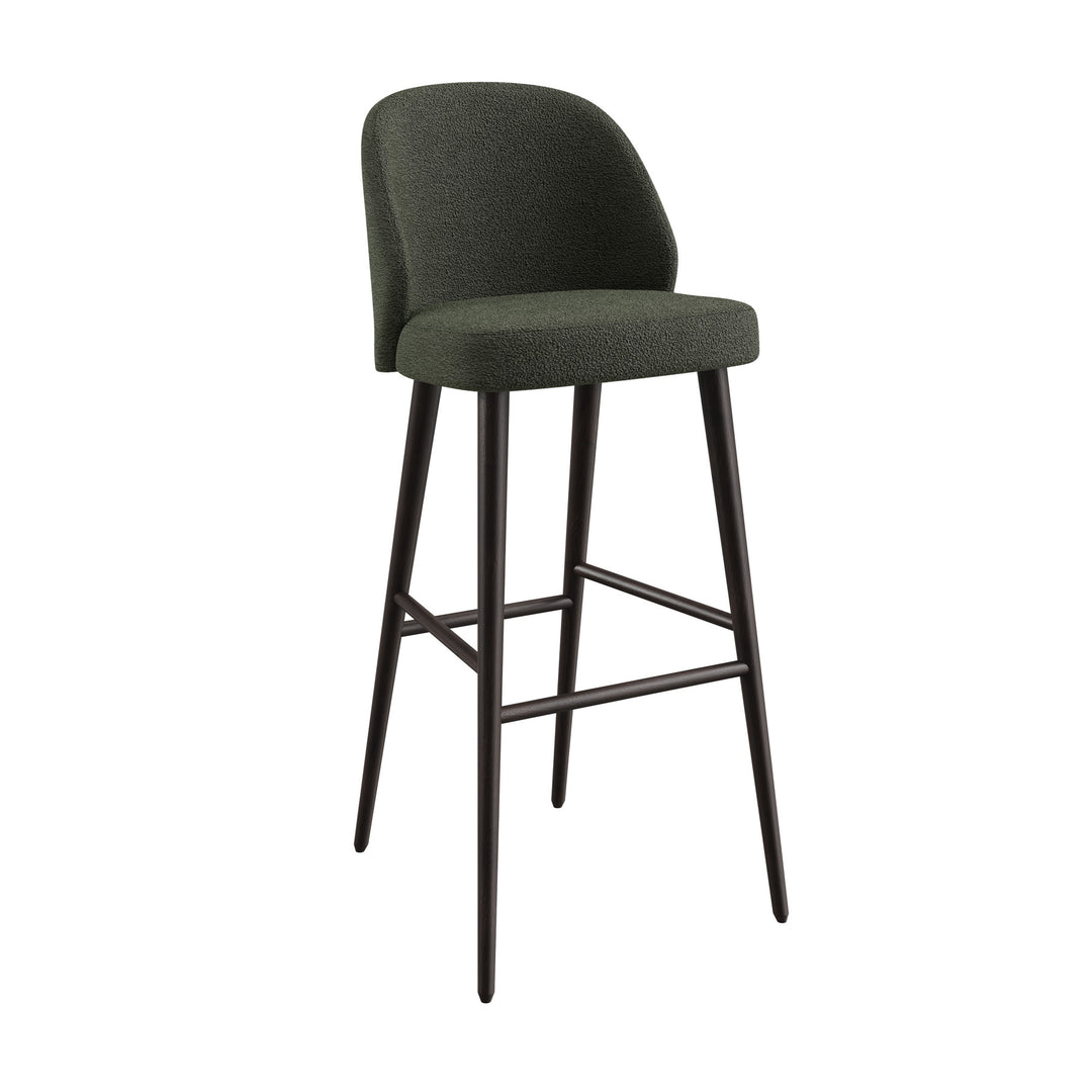 Dôme Deco VERGE Barstuhl high in Creme – Designstuhl für elegante Essbereiche