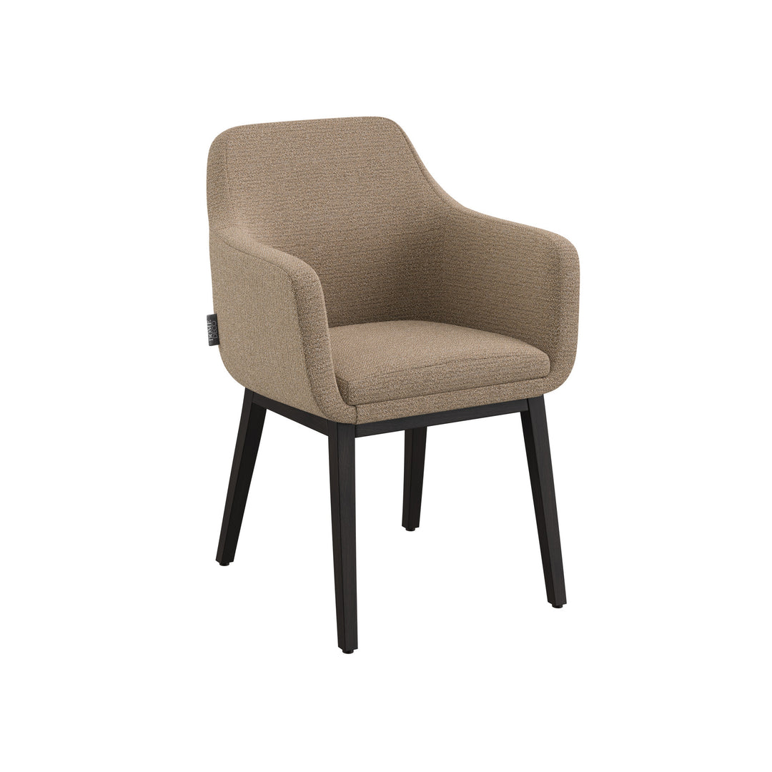 Dôme Deco VOLVERE Sessel in Creme – Designsessel für elegante Wohnräume