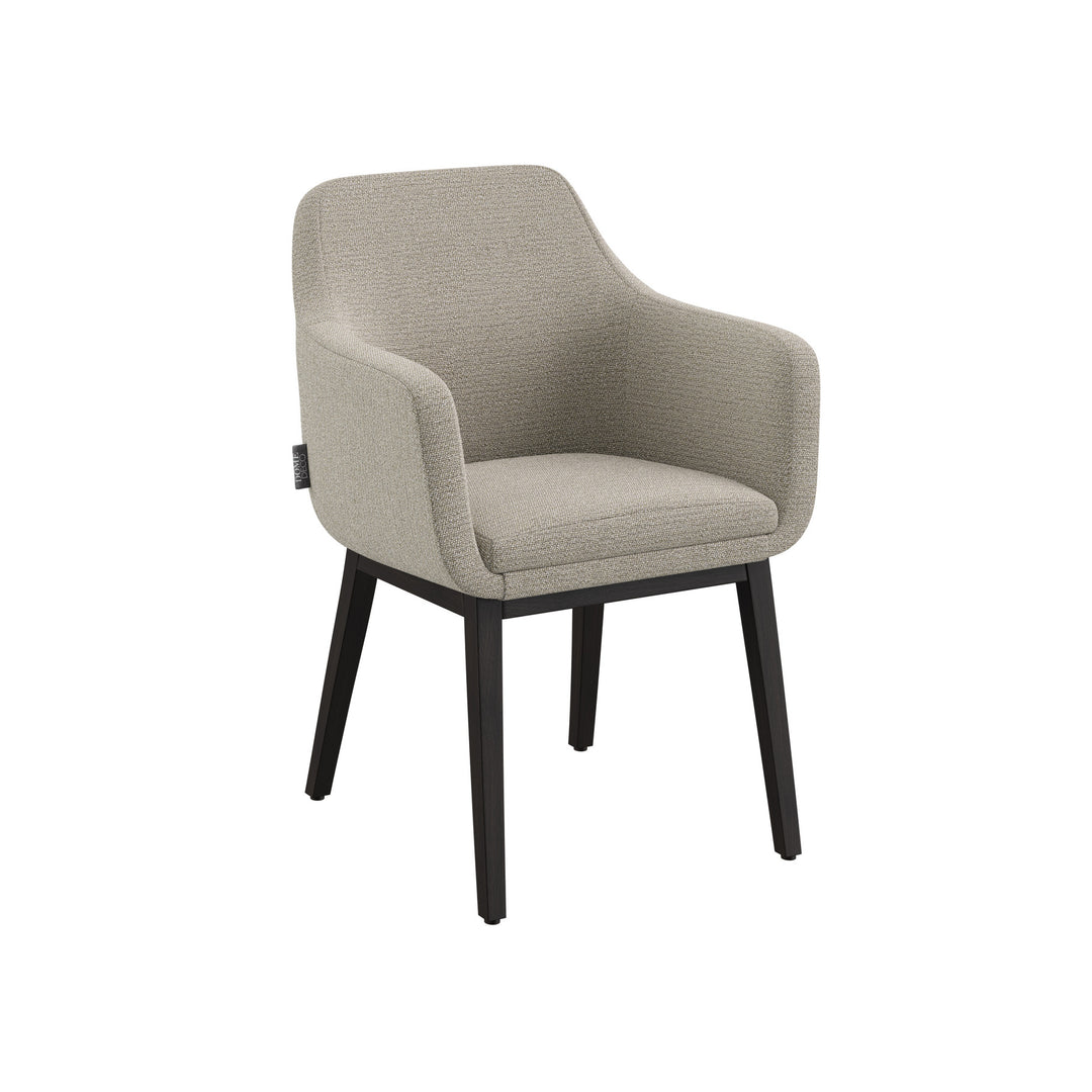 Dôme Deco VOLVERE Sessel in Creme – Designsessel für elegante Wohnräume