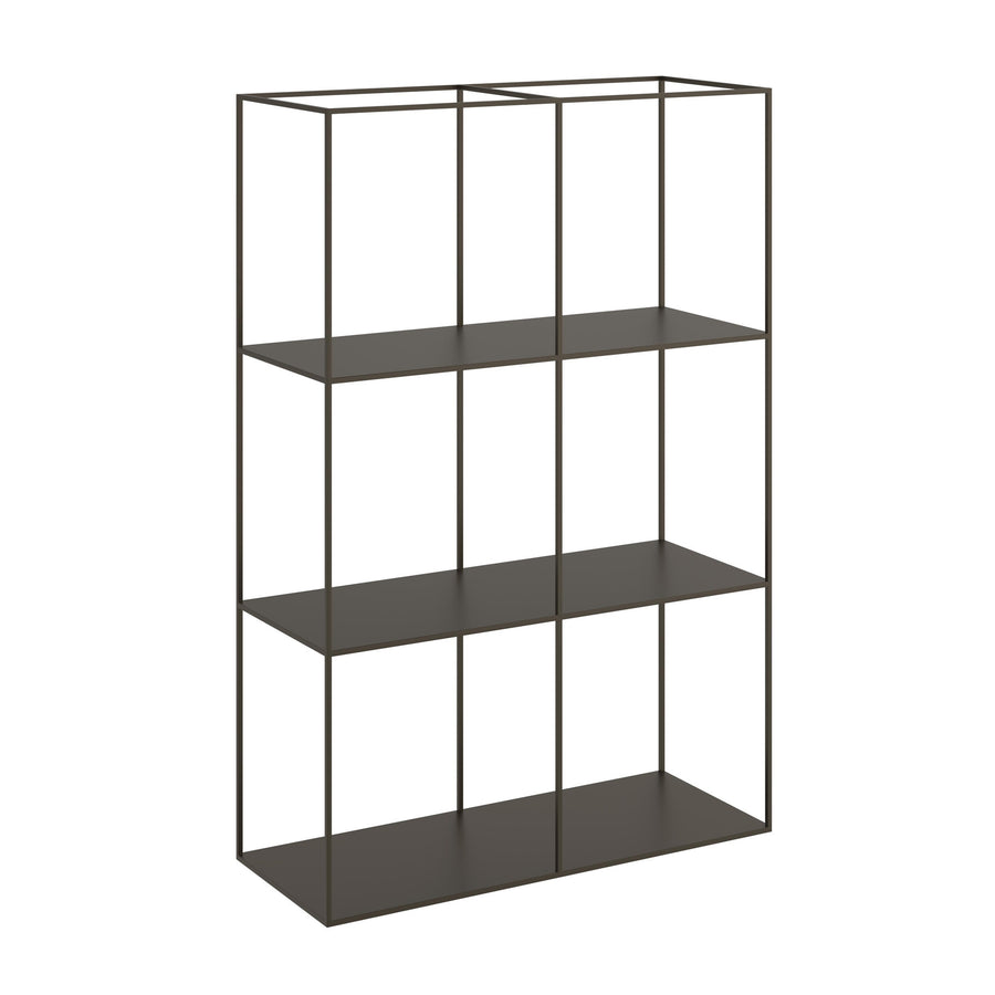 Dôme Deco MANIFEST Regal M in Braun, Medium – Design-Wohnaccessoire im modernen Dôme-Deco-Stil
