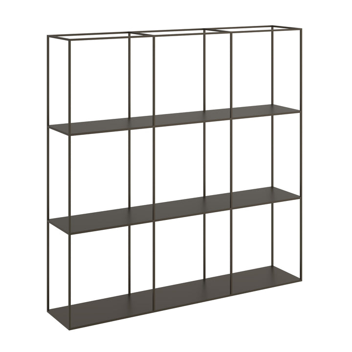 Dôme Deco MANIFEST Regal L in Braun, Large – Design-Wohnaccessoire im modernen Dôme-Deco-Stil