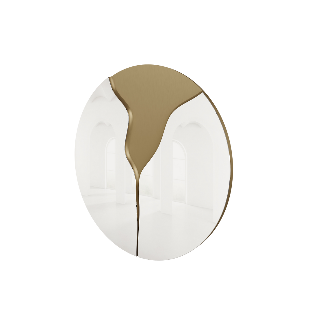 Casa Magna FLEUR Spiegel – Ø 140 × 4 cm – Ansicht 4