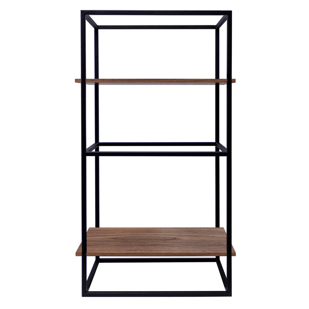 Dôme Deco JAVA Regal Modul in Walnuss – Design-Wohnaccessoire im modernen Dôme-Deco-Stil