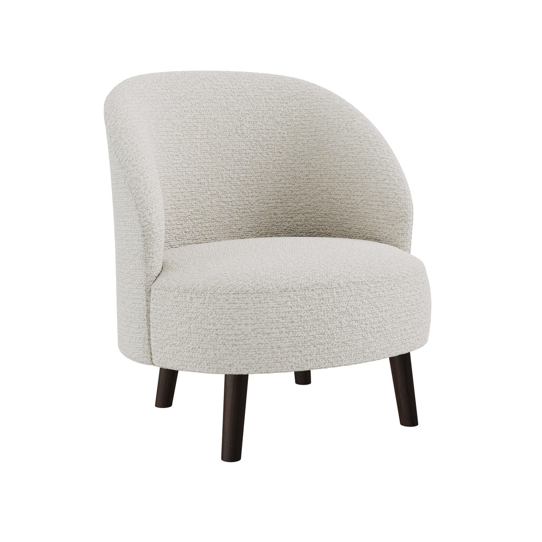 Dôme Deco BAYRON Sessel in Creme – Designsessel für elegante Wohnräume