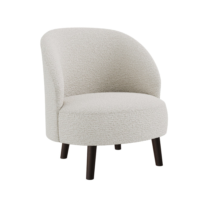 Dôme Deco BAYRON Sessel in Creme – Designsessel für elegante Wohnräume