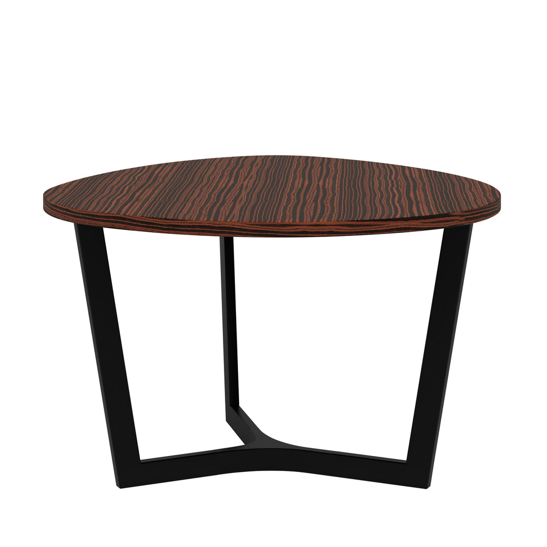 Dôme Deco JAVA Esstisch S in Braun, Small – moderner Design-Esstisch