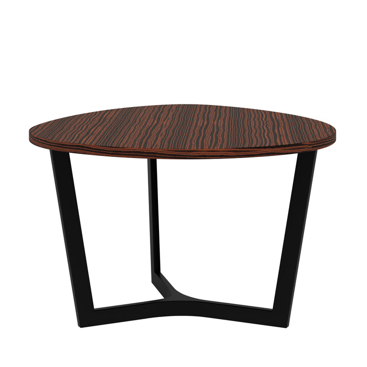 Dôme Deco JAVA Esstisch S in Braun, Small – moderner Design-Esstisch