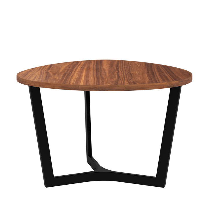 Dôme Deco JAVA Esstisch S in Walnuss, Small – moderner Design-Esstisch