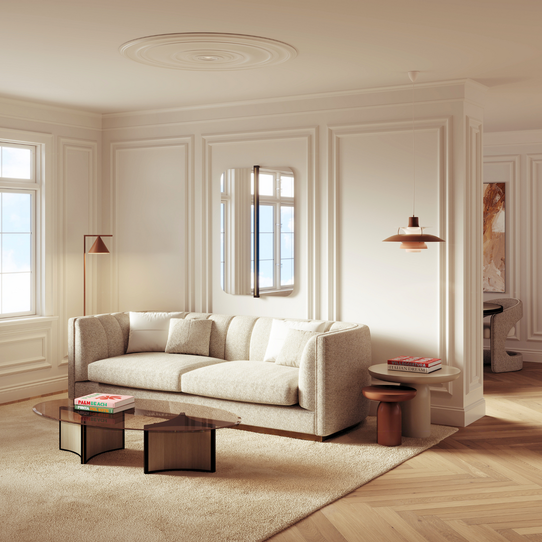 Casa Magna GABRIEL Spiegel – 80 × 4 × 122 cm – Ansicht 3