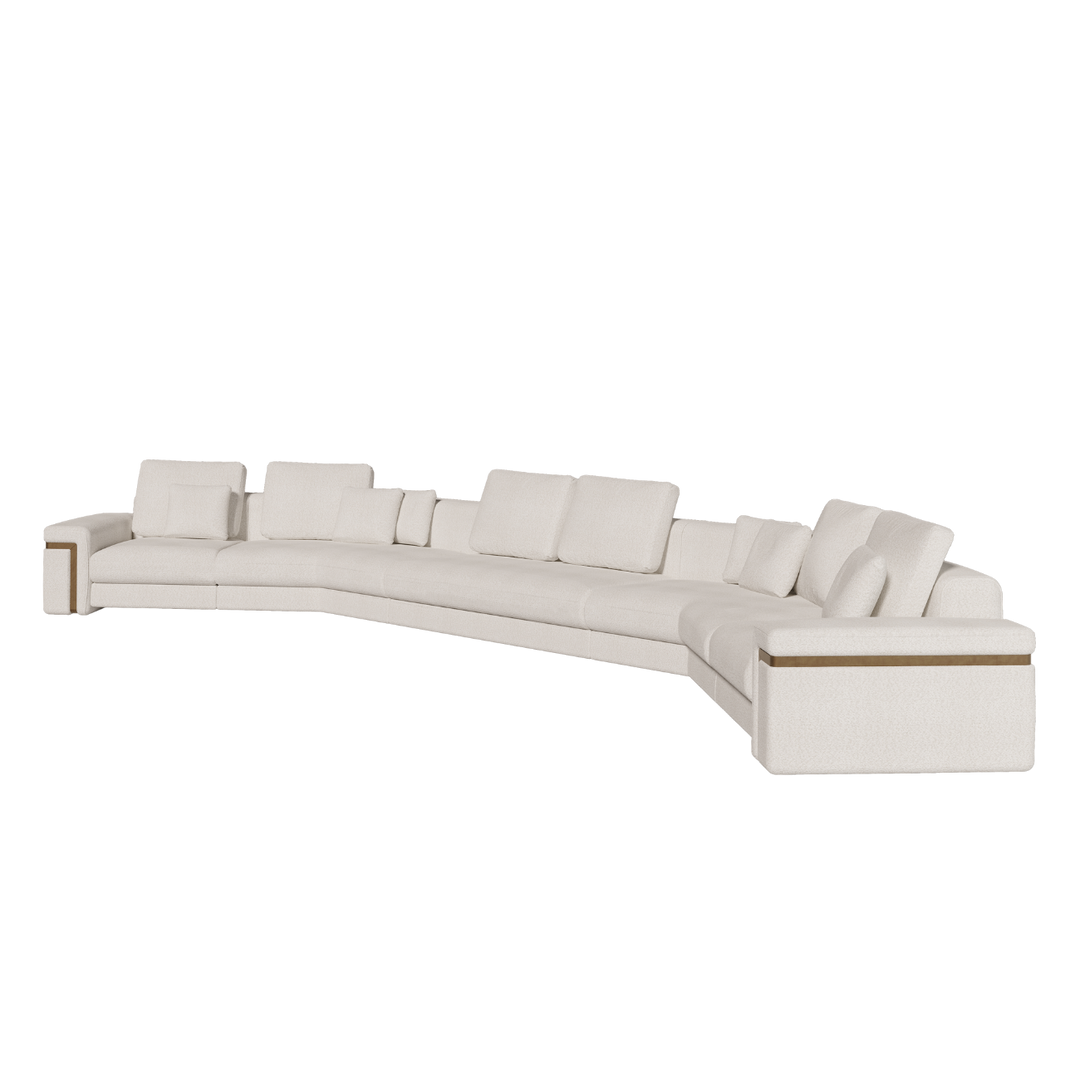Casa Magna GILD Sofa 280 – 280 × 105 × 70 cm – Ansicht 2