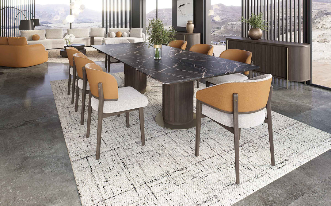 Adriana Hoyos chair with armrests GM02-200 by instylior